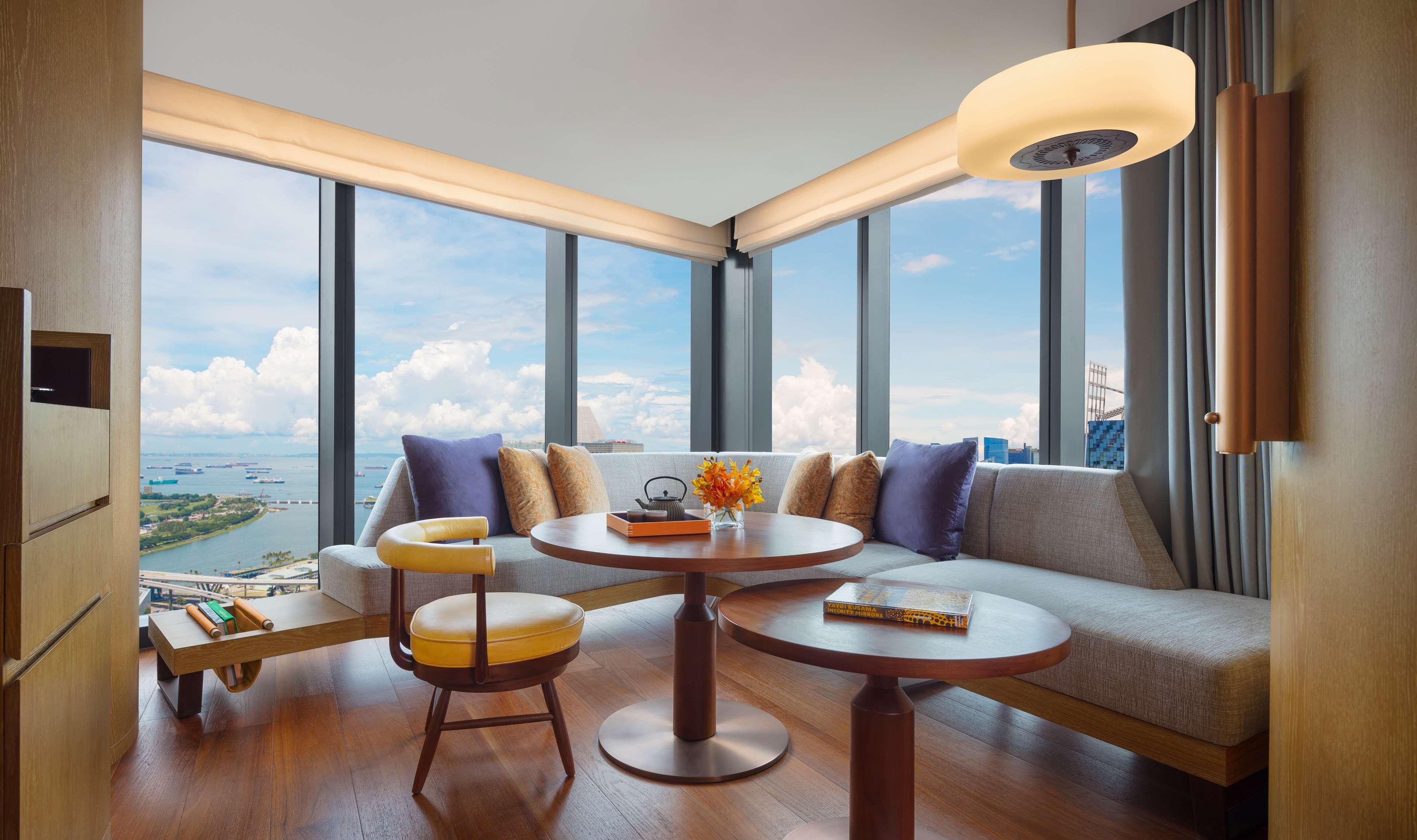 Andaz Singapore, By Hyatt المظهر الخارجي الصورة A living room at the hotel