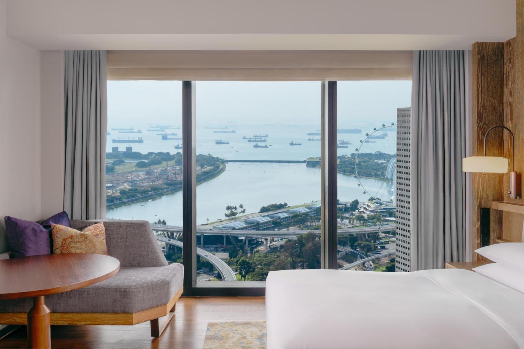 Andaz Singapore, By Hyatt المظهر الخارجي الصورة Deluxe Room with Marina Bay view