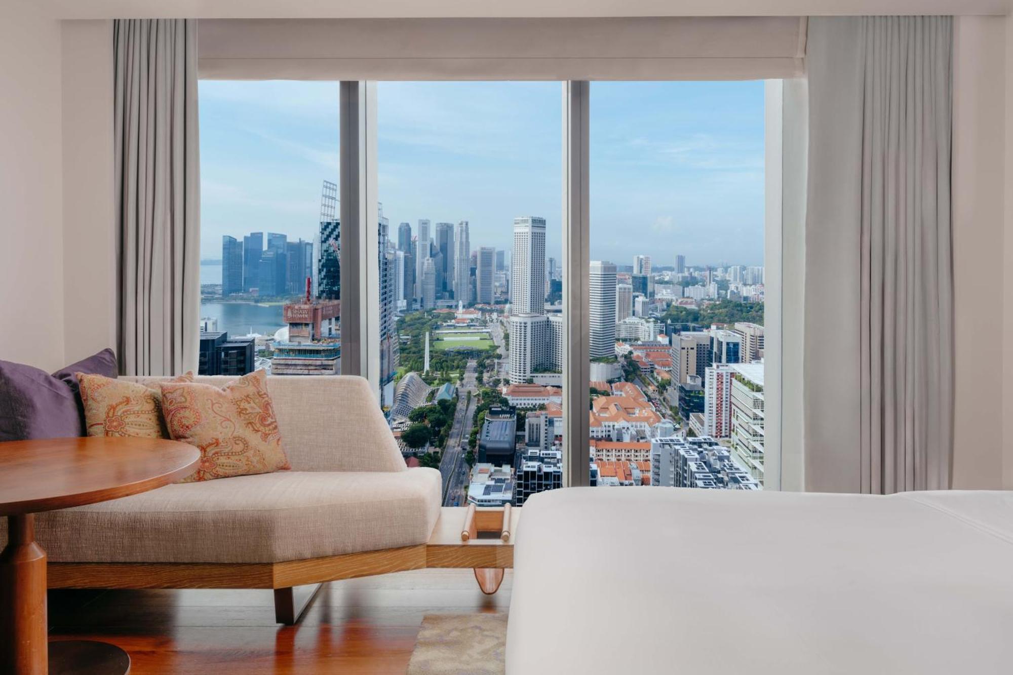 Andaz Singapore, By Hyatt المظهر الخارجي الصورة View from a suite
